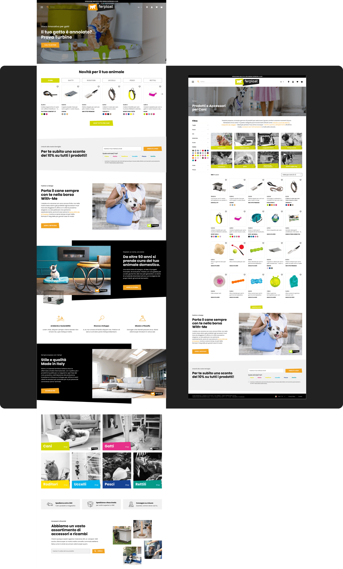 ecommerce Ferplast Shopify