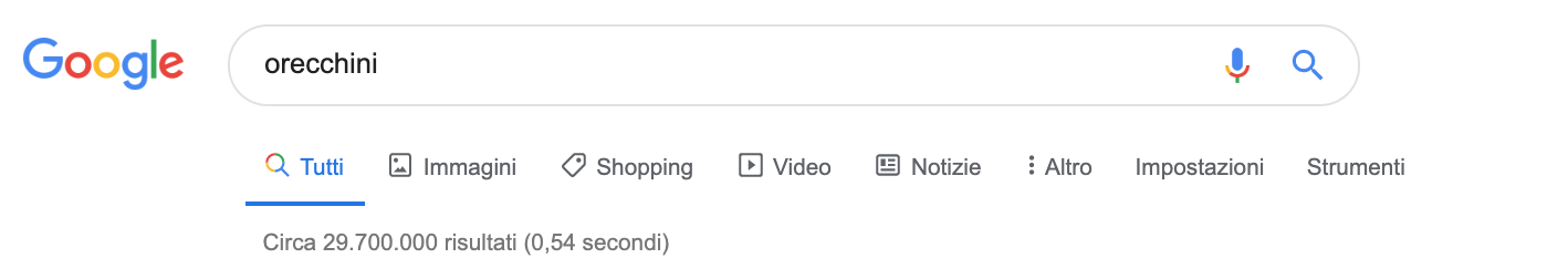 numero di documenti che concorrono a una keyword
