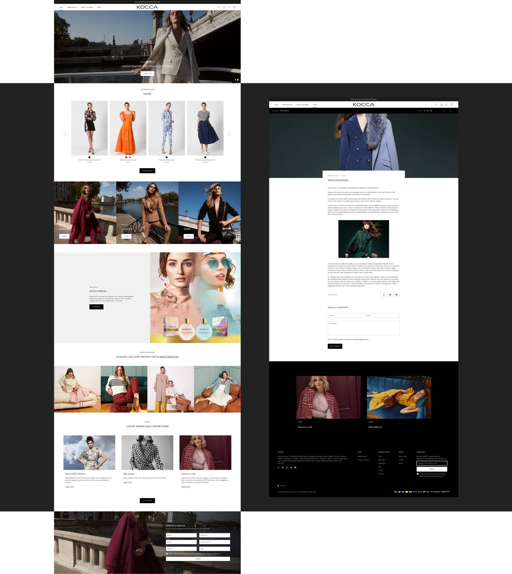 Sito web Kocca - res Sito web Kocca - res