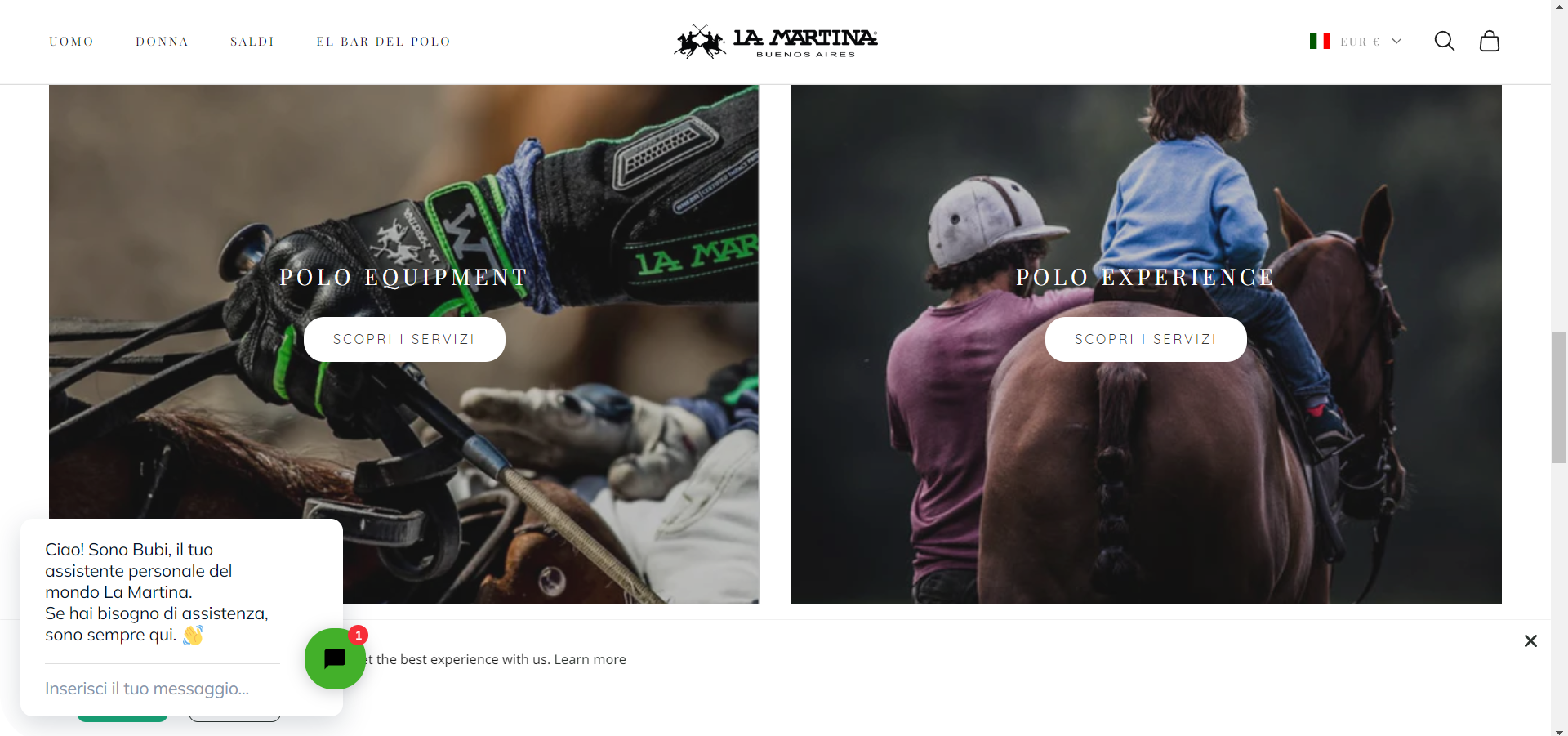 Ecommerce Shopify La Martina ERP