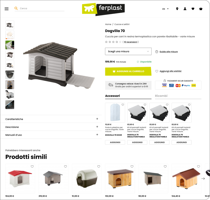 Ferplast eCommerce Shopify Sintra Ferplast eCommerce Shopify Sintra