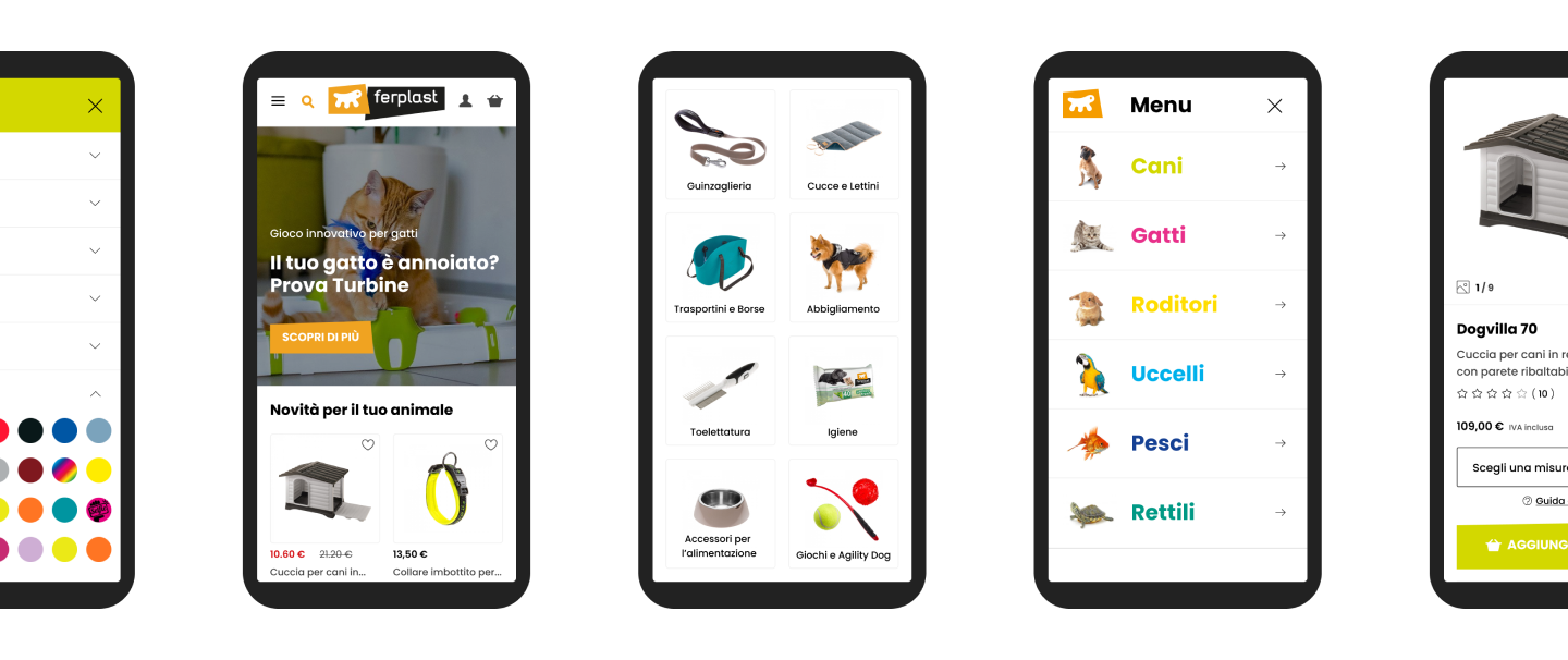 Layout eCommerce Ferplast Layout eCommerce Ferplast