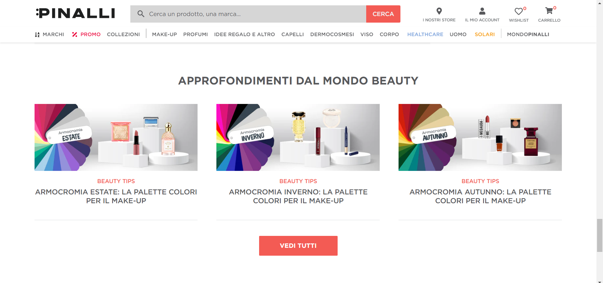 ecommerce Shopify di Pinalli Sintra Digital Business