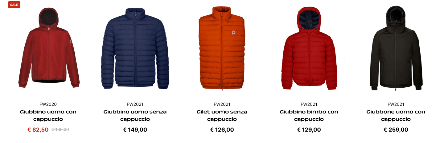 Dimostrazione del catalogo prodotti ideato da Sintra per Seven Invicta